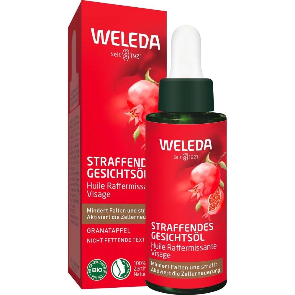 Weleda Firming Facial Oil Pomegranate - reduces lines and wrinkles and firms and nourishes intensively 30 ml