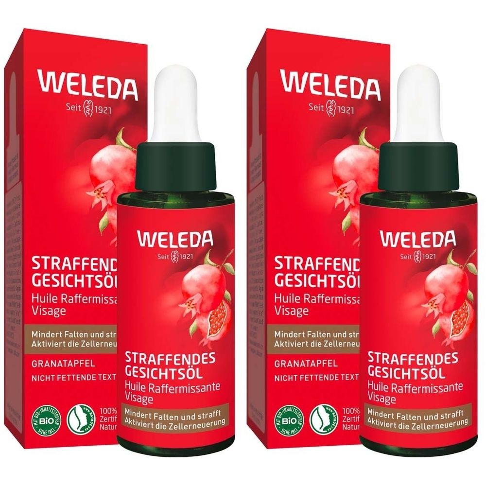Weleda Firming Facial Oil Pomegranate - reduces lines and wrinkles, firms and nourishes intensively 60 ml