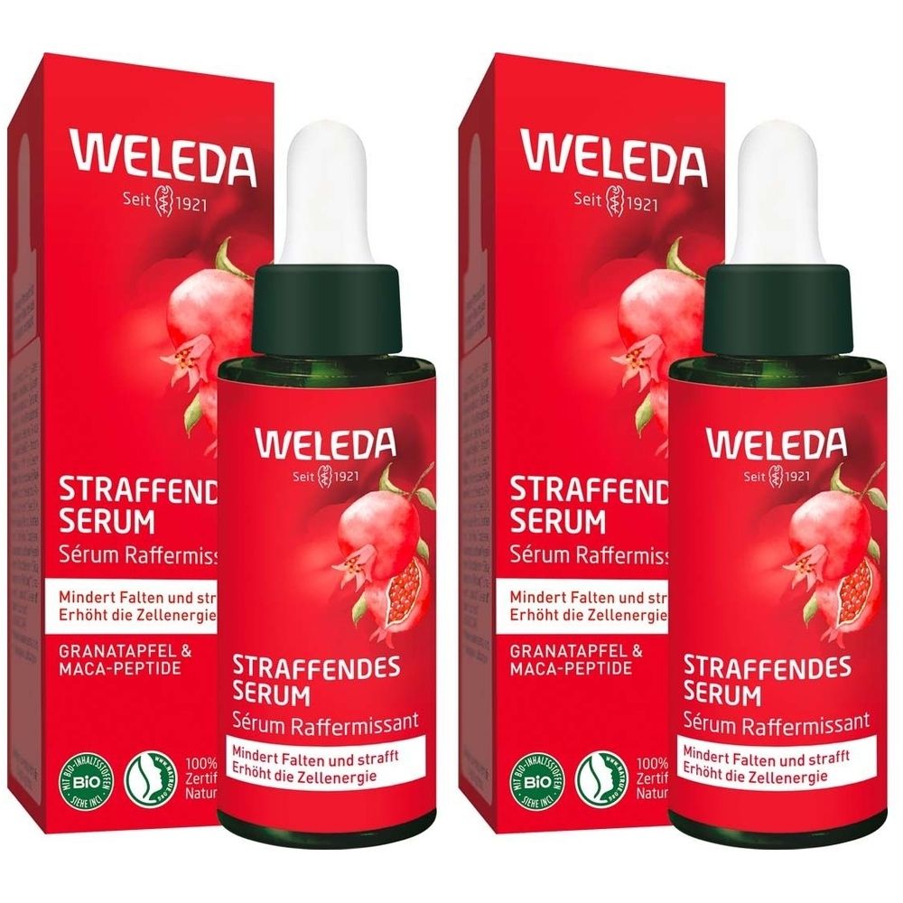 Weleda Firming Face Serum Pomegranate & Maca Peptides - reduces wrinkles and visibly firms 60 ml