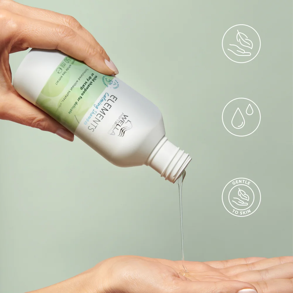 Wella Professionals Elements Calming soothing and moisturizing shampoo for sensitive scalps