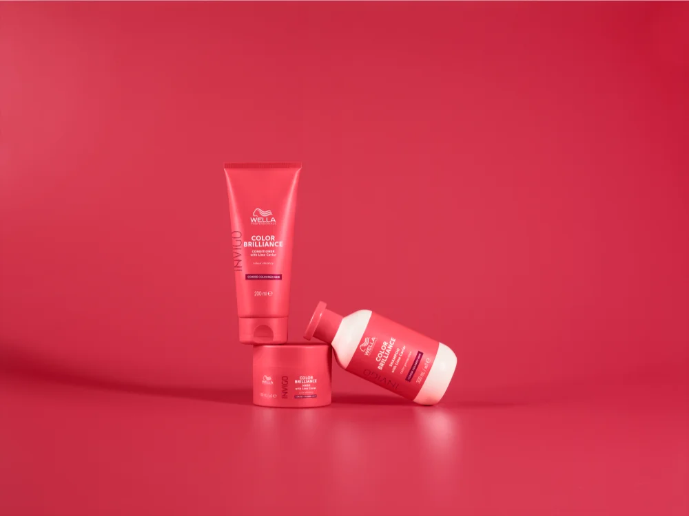Wella Professionals Invigo Color Brilliance Conditioner for thick, tight curly hair for colored hair