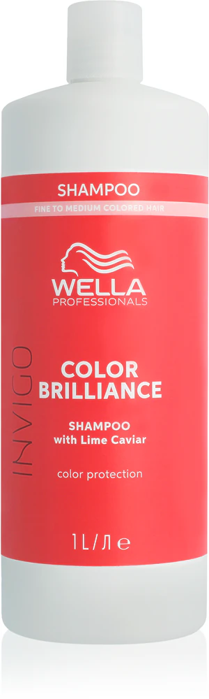 Wella Professionals Invigo Color Brilliance Shampoo for normal and fine hair to protect the color