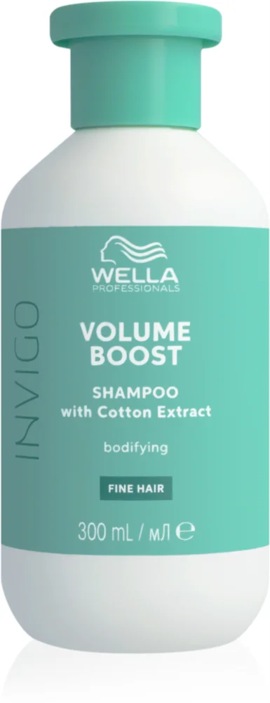 Wella Professionals Invigo Volume Boost Shampoo for more hair volume for fine hair