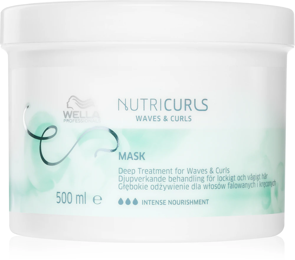 Wella Professionals Nutricurls Waves & Curls smoothing mask for wavy and curly hair
