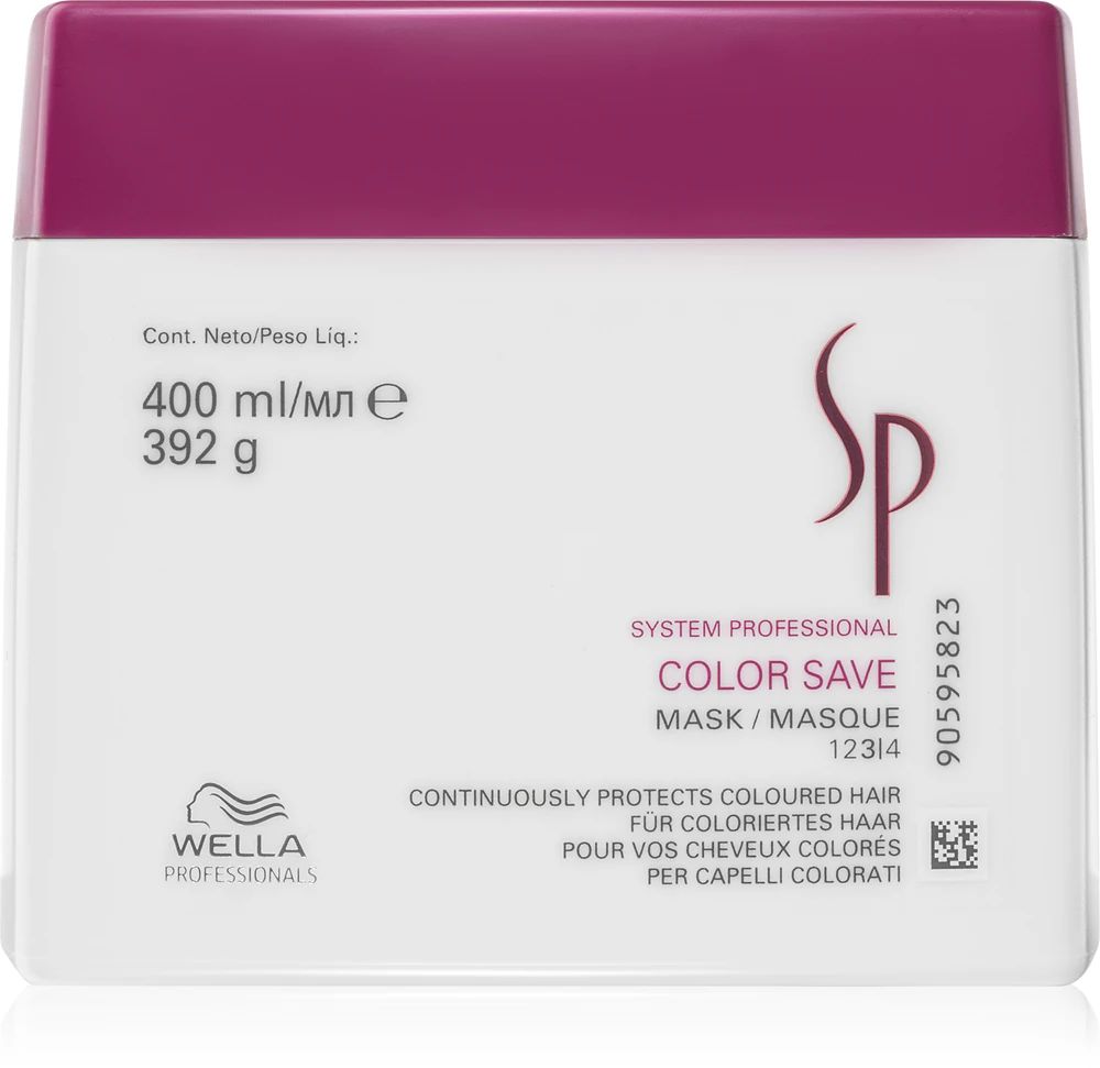 Wella Professionals SP Color Save mask to protect the color