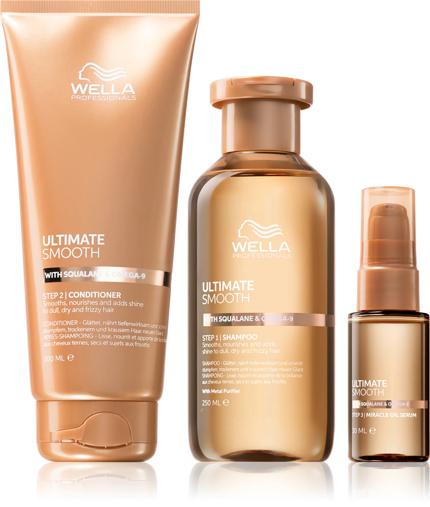 Wella Professionals Ultimate Smooth beneficial pack for shiny and smooth hair, 480 ml