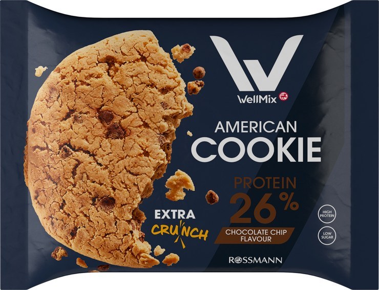WellMix American Cookie Chocolate Chip Flavor