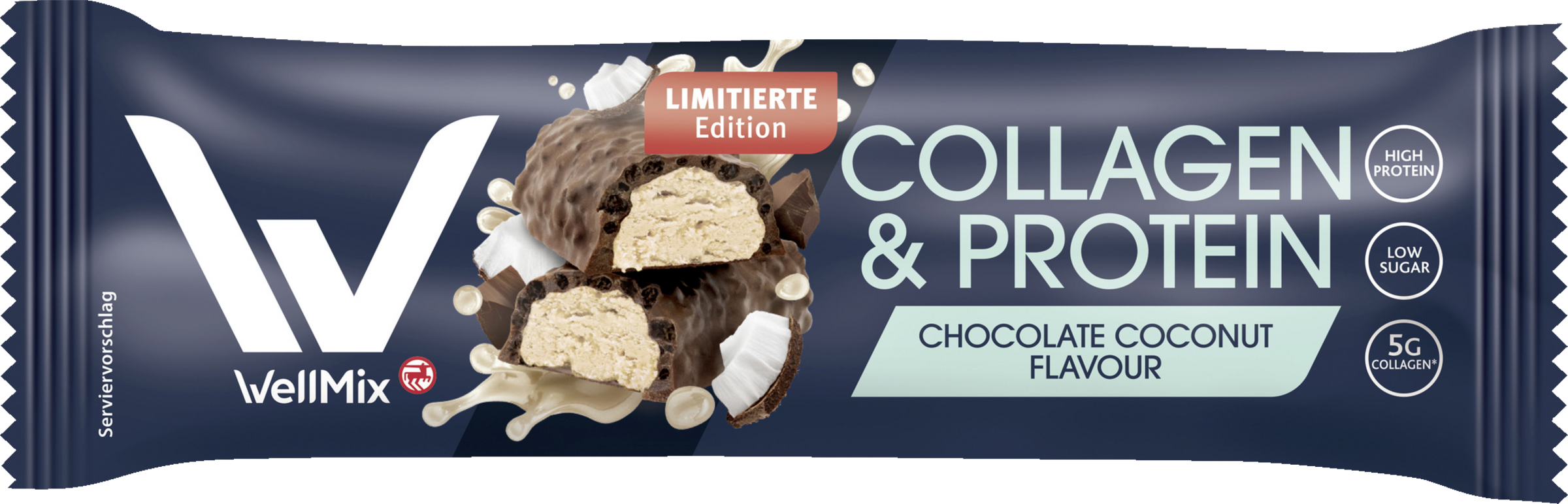WellMix Collagen & Protein Bar Coconut Flavor 40g