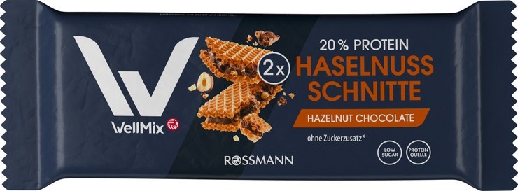 WellMix Protein Hazelnut Slices
