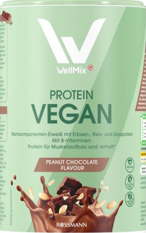 WellMix Protein Vegan Peanut Chocolate Flavor