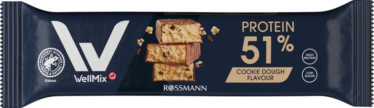 WellMix Protein Bar Cookie Dough