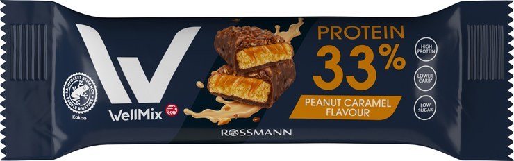 WellMix protein bar Peanut Caramel Flavor