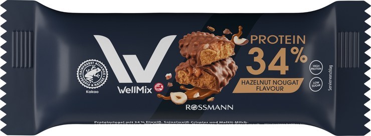 WellMix bar Hazelnut Nougat Flavor