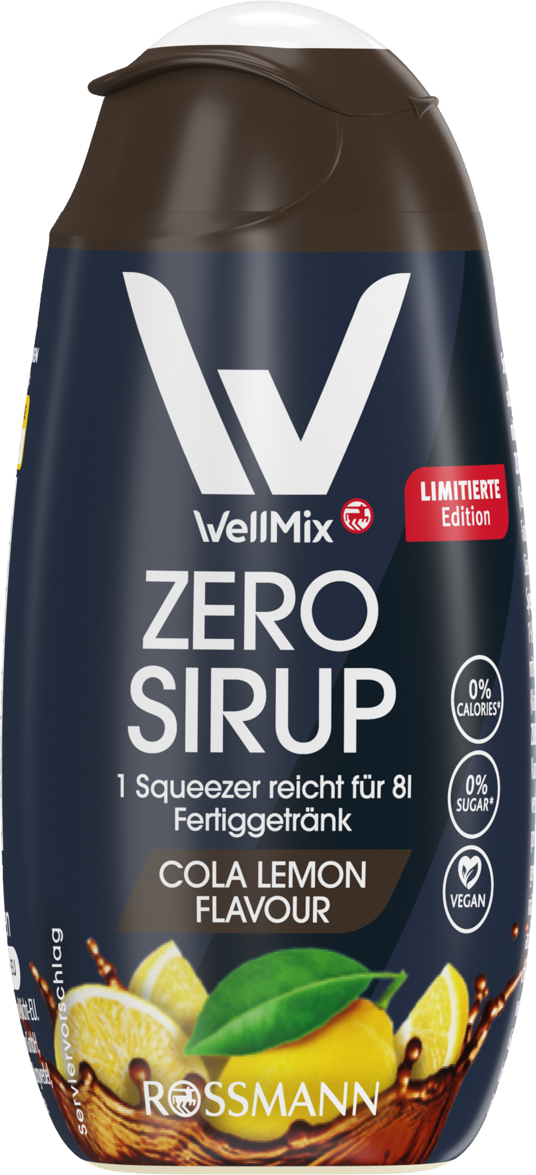 WellMix Zero Syrup Cola Lemon Flavor 65 ml