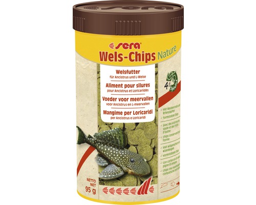 Catfish food sera Catfish Chips Nature 250 ml