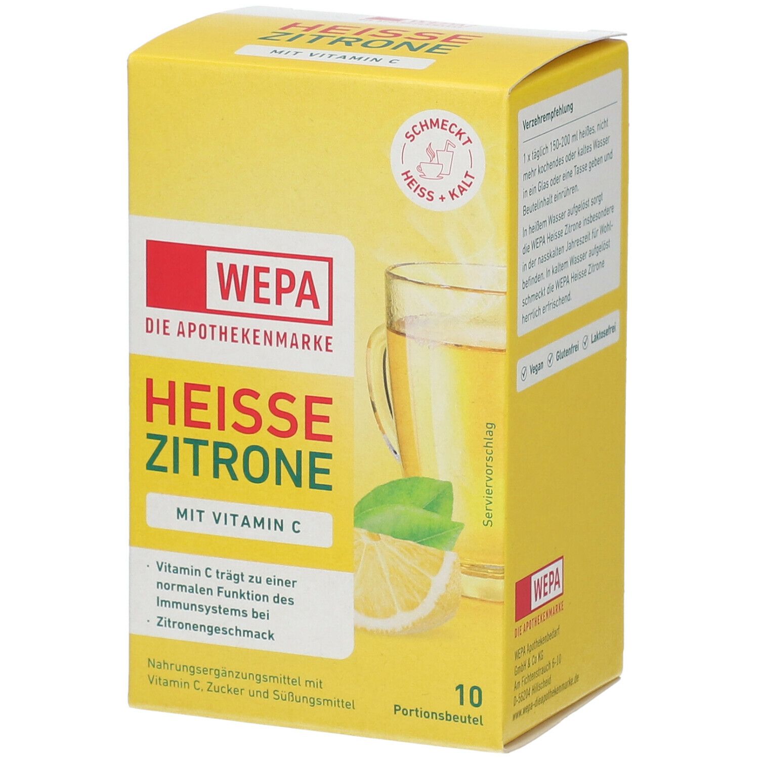 Wepa hot lemon