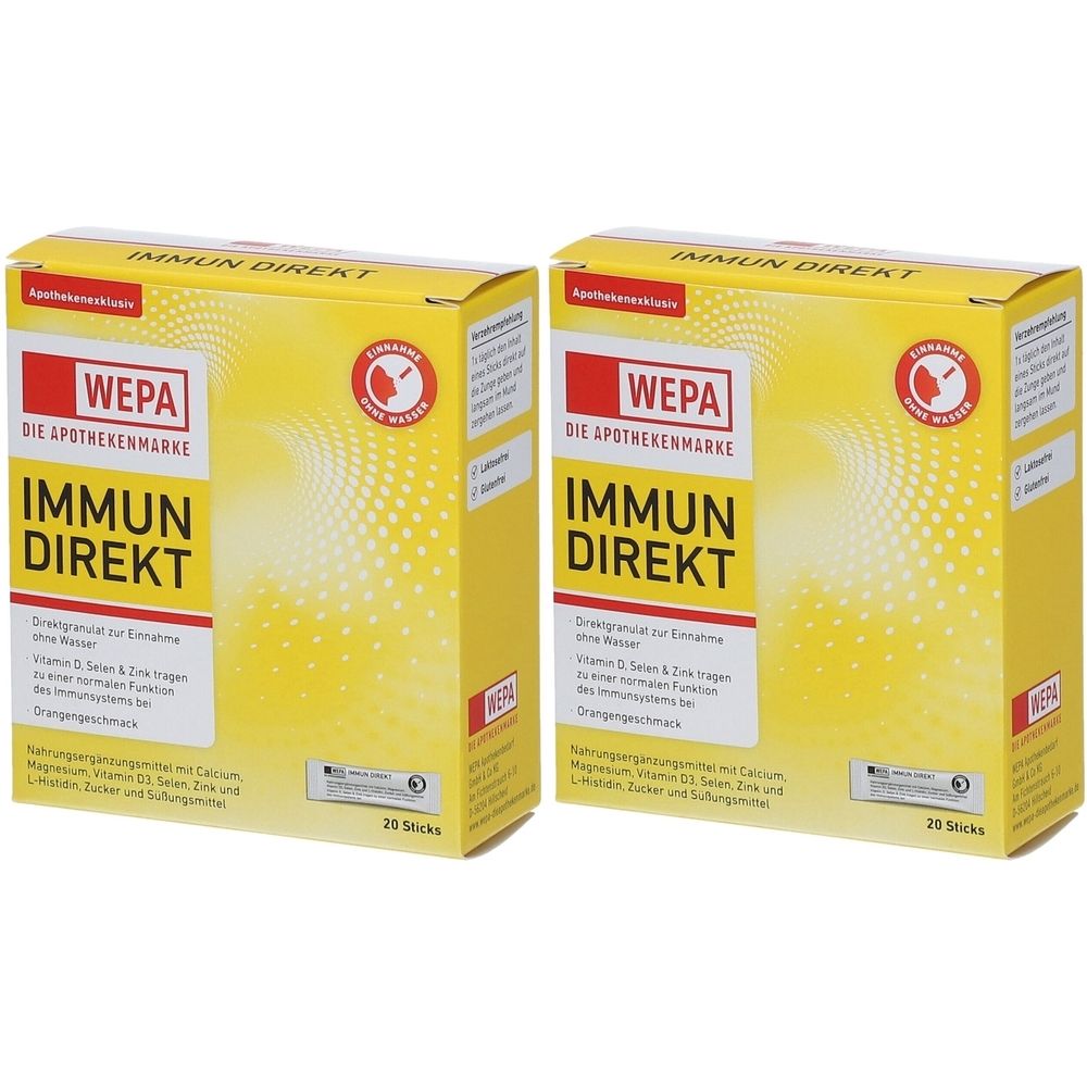 WEPA IMMUN DIRECT, 40 capsules