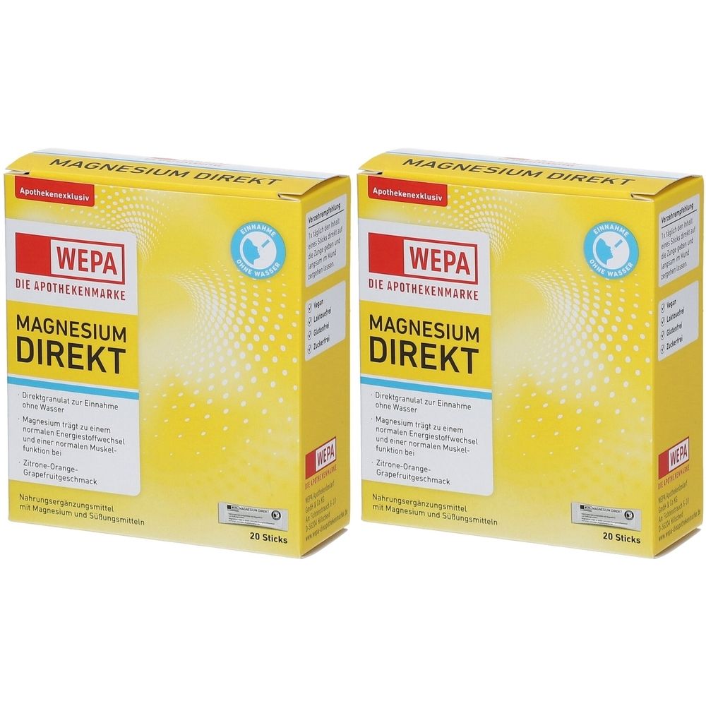 WEPA Magnesium Direct, 40 capsules