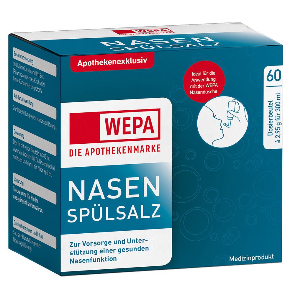 WEPA nasal rinse salt