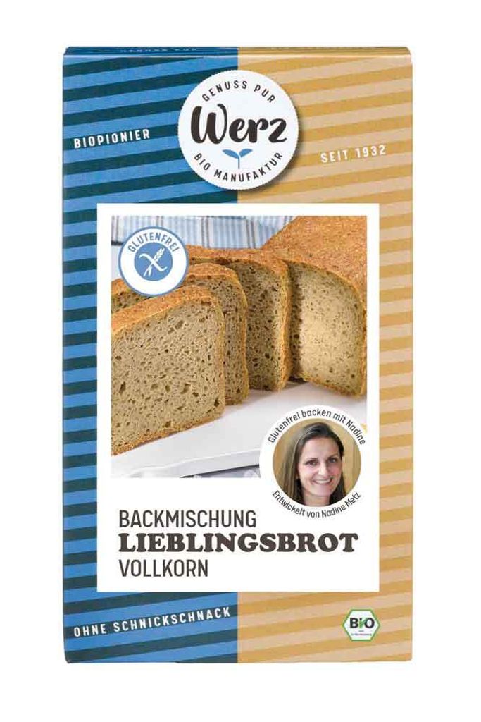 naturkorn mühle Werz Werz Baking Mix Favorite Bread Whole Grain 500g