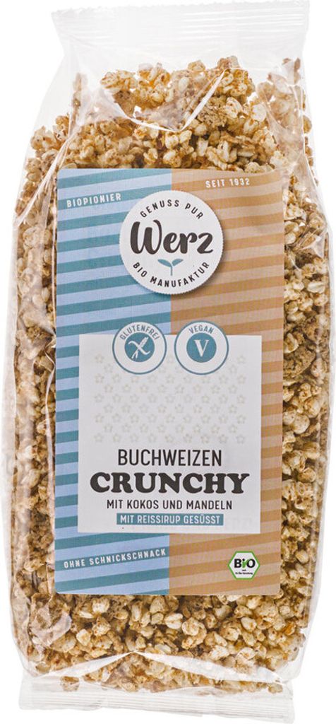 naturkorn mühle Werz Werz Buckwheat Crunchy Whole Grain Muesli Gluten-Free -- 200g