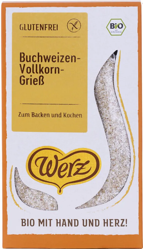 naturkorn mühle Werz Werz buckwheat wholegrain semolina gluten-free -- 250g