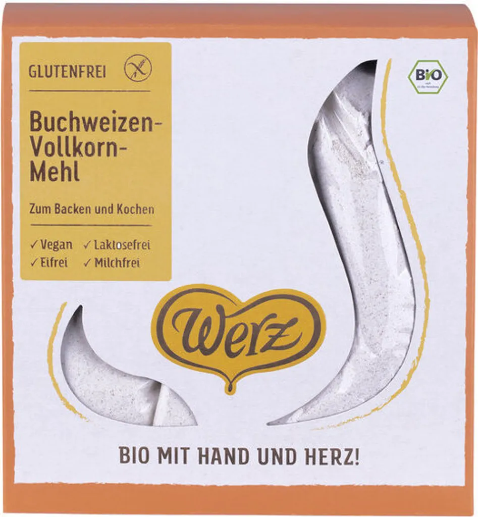 naturkorn mill Werz Werz buckwheat wholemeal flour gluten-free -- 1000g