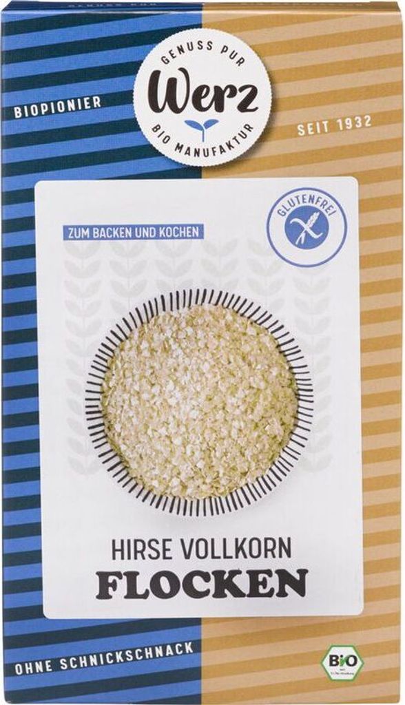naturkorn mühle Werz Werz millet wholegrain flakes gluten-free -- 250g