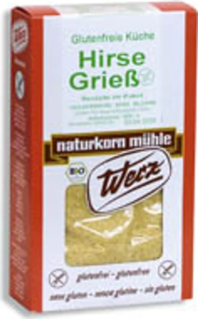naturkorn mühle Werz Werz millet wholegrain semolina gluten-free -- 250g