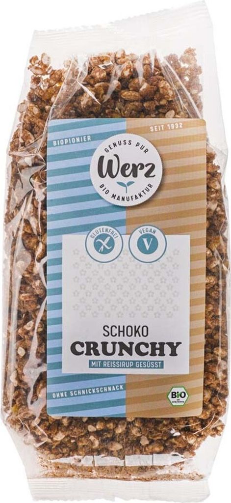 naturkorn mühle Werz Werz Chocolate Crunchy Muesli sweetened with rice syrup 250 g