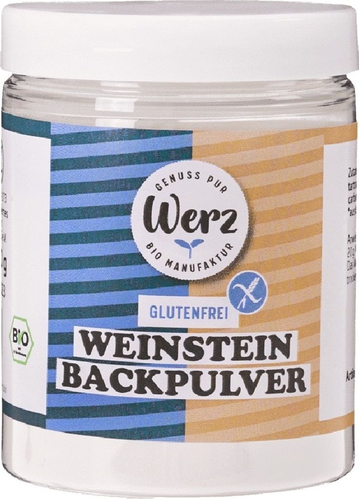naturkorn mühle Werz Werz Cream of Tartar Baking Powder - 150g gluten-free