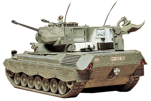 West German Flakpanzer Gepard - 1:35 Scale Military - Tamiya