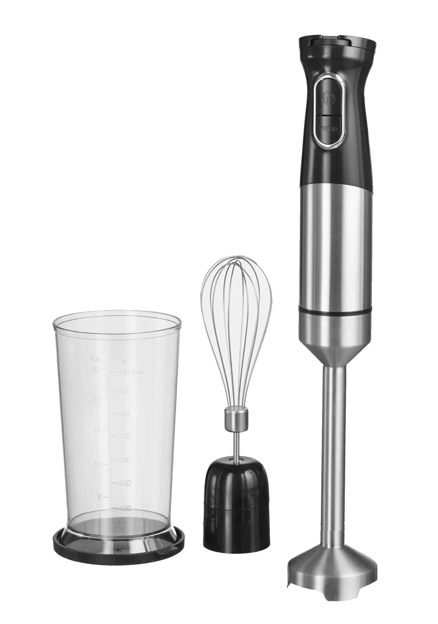 Westfalia BLENDER hand blender set, 1500 watts, stainless steel, including whisk