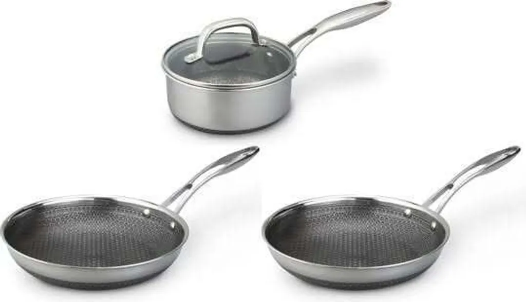 Westinghouse Black Signature frying pan set (frying pan ø 20 and 24 cm + saucepan ø 20 cm) - suitable for induction and all other heat sources