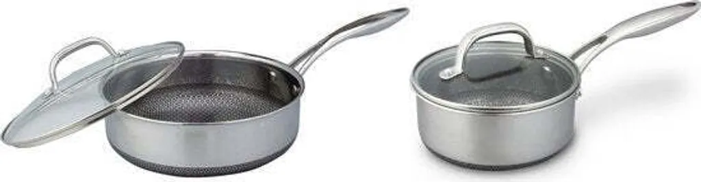 Westinghouse Black Signature frying pan set (frying pan ø 24 cm + saucepan ø 20 cm) - suitable for induction and all other heat sources