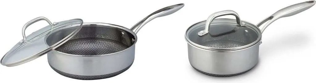 Westinghouse Black Signature frying pan set (saucepan ø 24 cm + saucepan ø 20 cm) - suitable for induction and all other heat sources