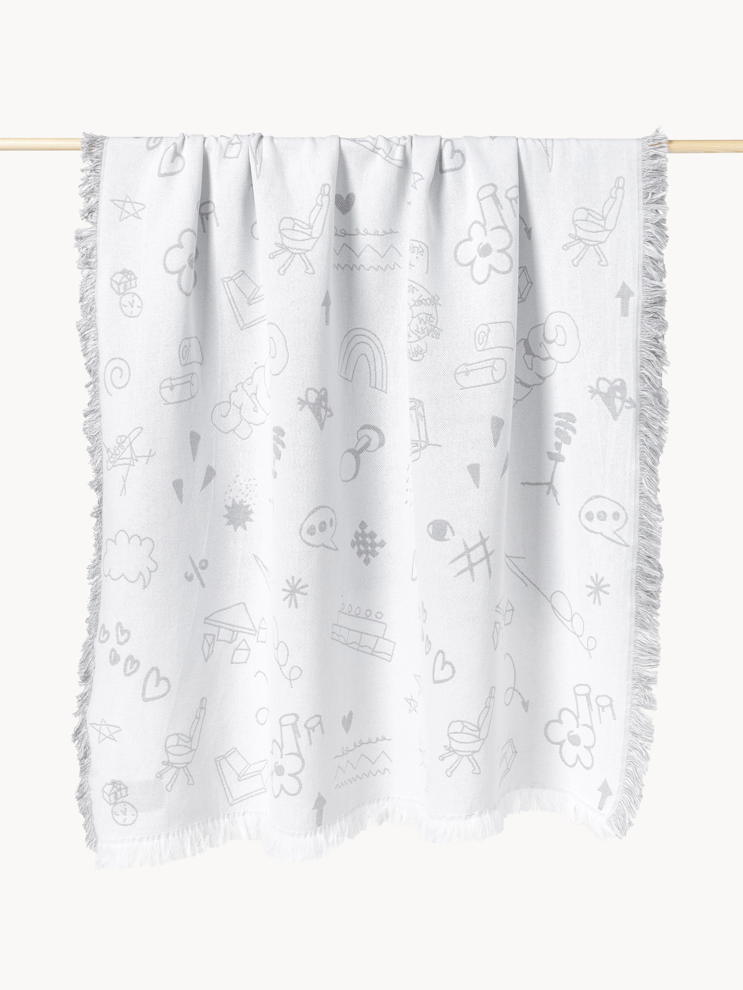 Westwing Collection Westwing | Crosby Studios, Jouy reversible cotton blanket