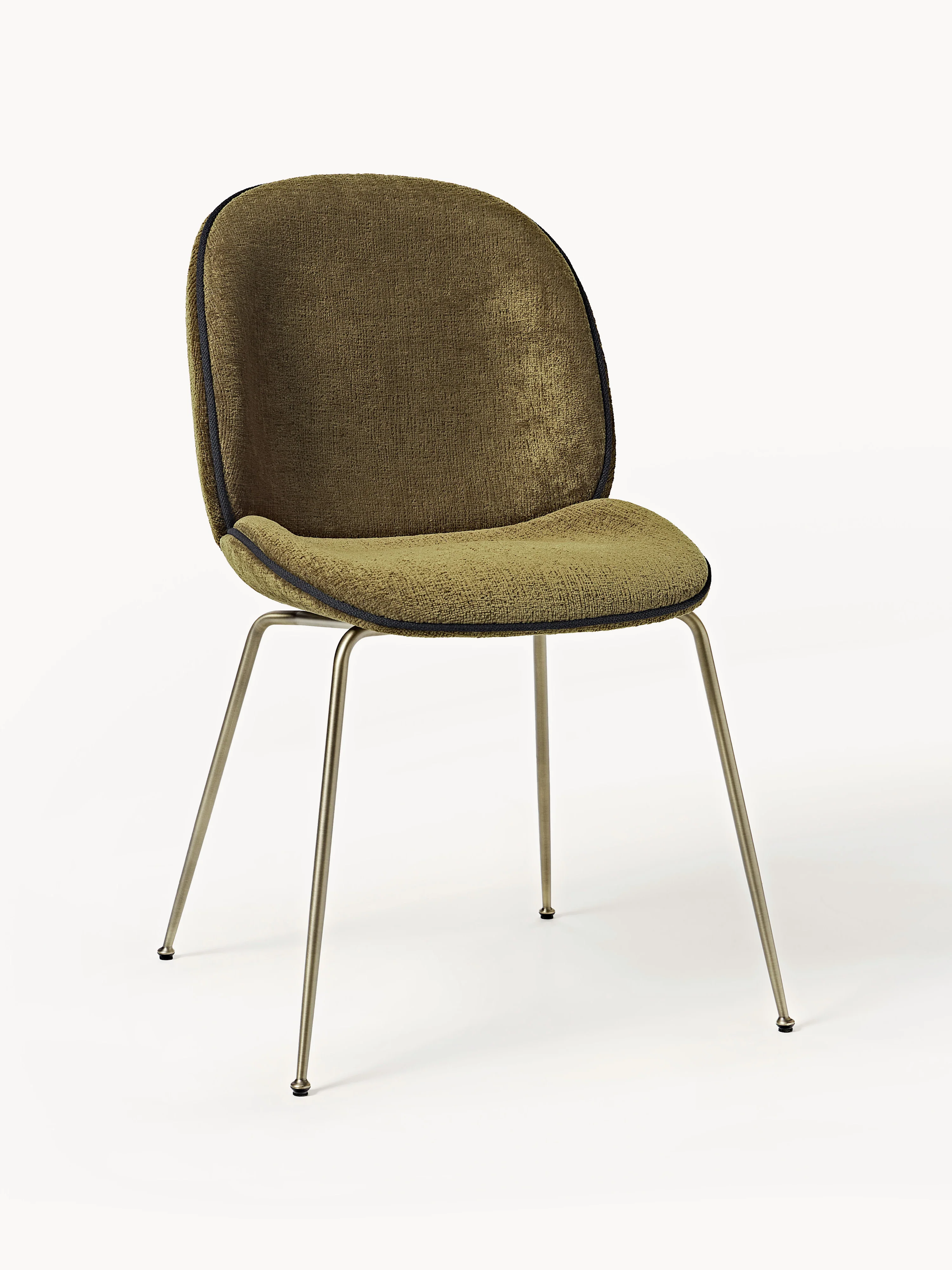 WESTWING x GUBI, Beetle upholstered chair by Delia Lachance