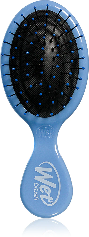 Wet Brush Mini Detangler Sky hairbrush for easy combing of the hair