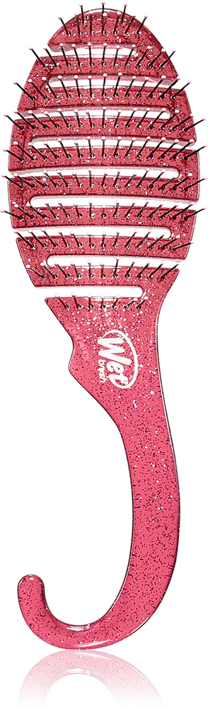 Wet Brush Shower Glitter Dtangler Pink shower hair brush
