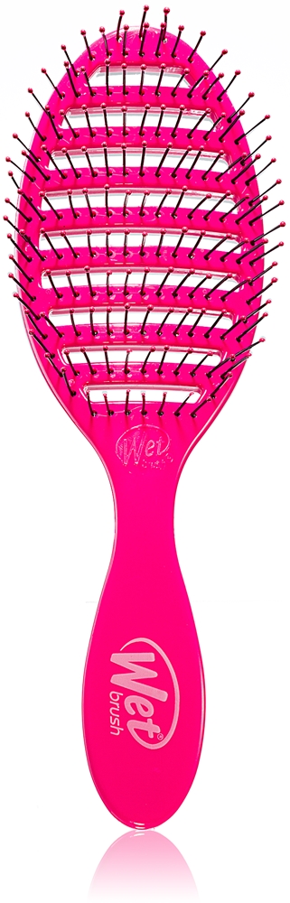 Wet Brush Speed ​​Dry Pink hairbrush for easy combing of the hair