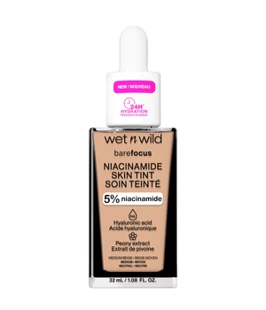 wet n wild Bare Focus Niamicide Skin Tint, Medium Beige 32 ml