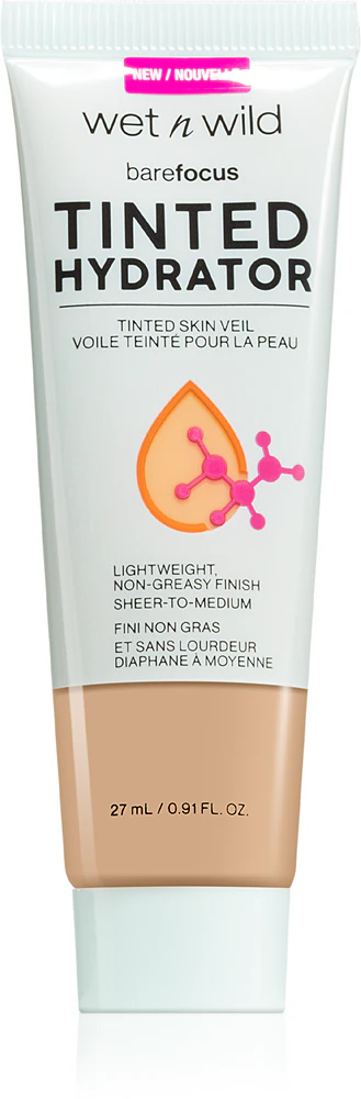 Wet n Wild Bare Focus Tinted Hydrator tinted fluid for complexion unification Farbton Light 27 ml
