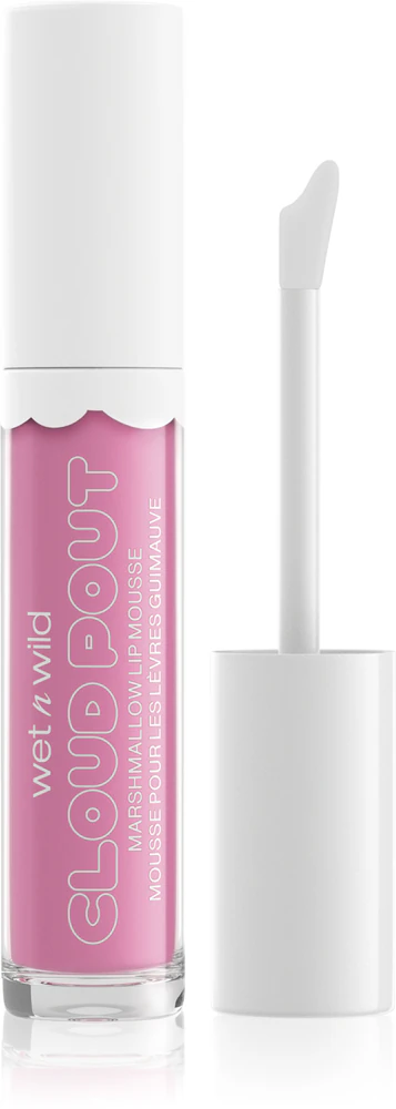 Wet n Wild Cloud Pout Marshmallow Lip Mousse liquid lipstick Farbton Candy Skies 3 ml