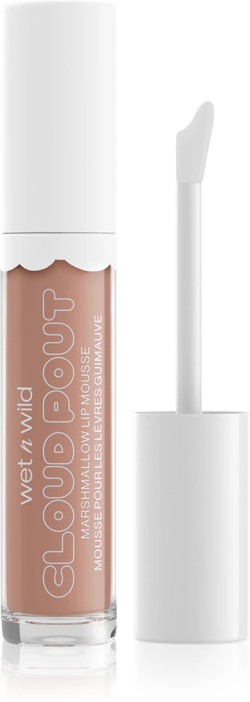 Wet n Wild Cloud Pout Marshmallow Lip Mousse liquid lipstick Farbton Fluffernutter 3 ml
