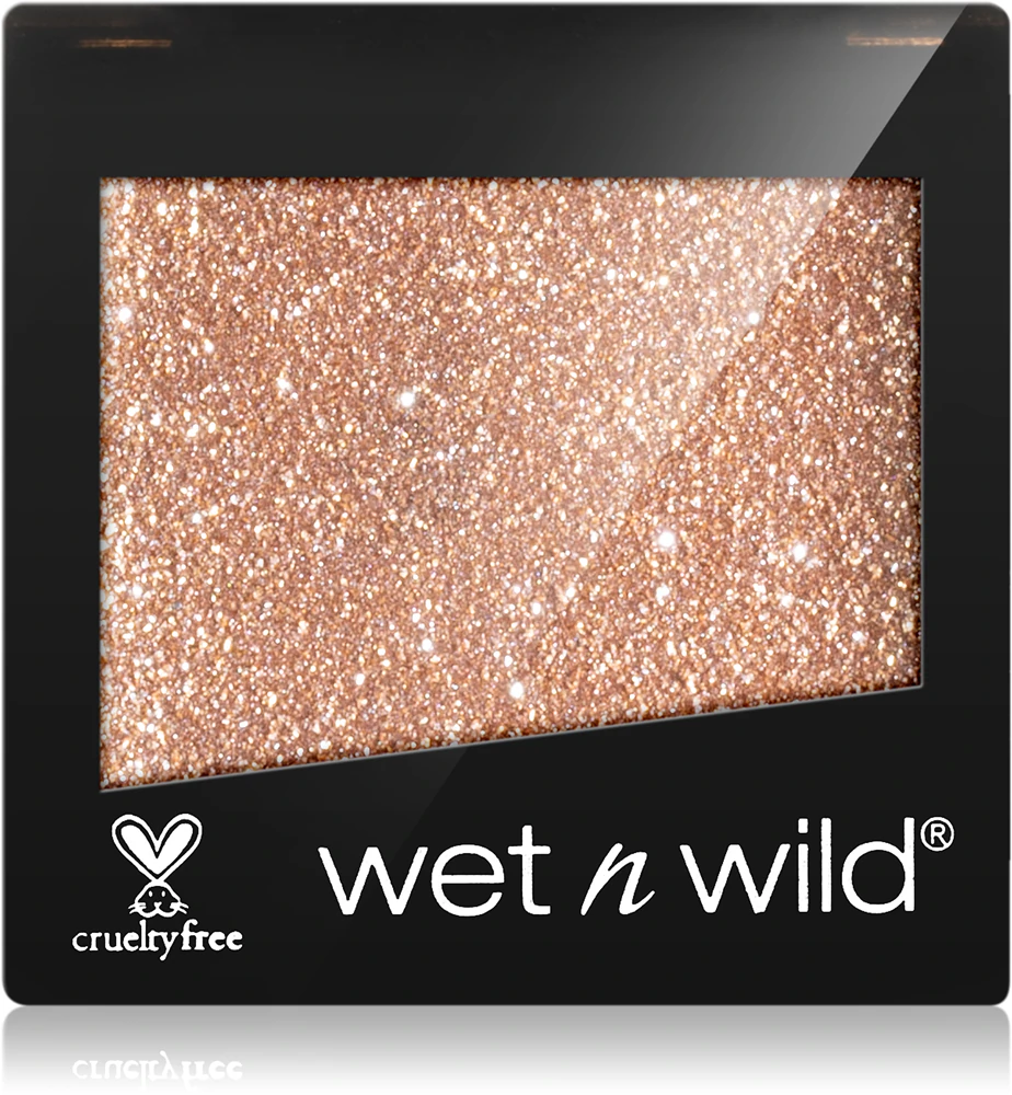 Wet n Wild Color Icon eyeshadow cream with glitter particles Farbton Bleached 1,4 g