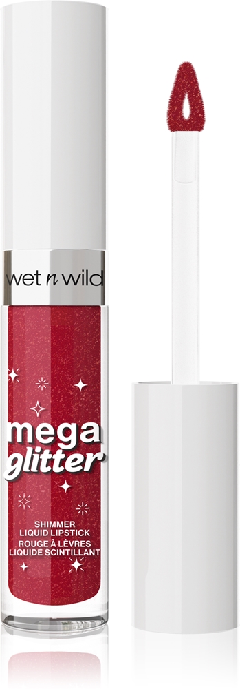 Wet n Wild Mega Glitter Matte Liquid Lipstick with Glitter Particles