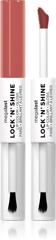 Wet n Wild MegaLast Lock n Shine long lasting glossy lipstick Farbton Nude Illusion 8 ml