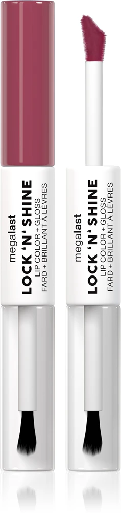 Wet n Wild MegaLast Lock n Shine long lasting glossy lipstick Farbton Pinky Promise 8 ml