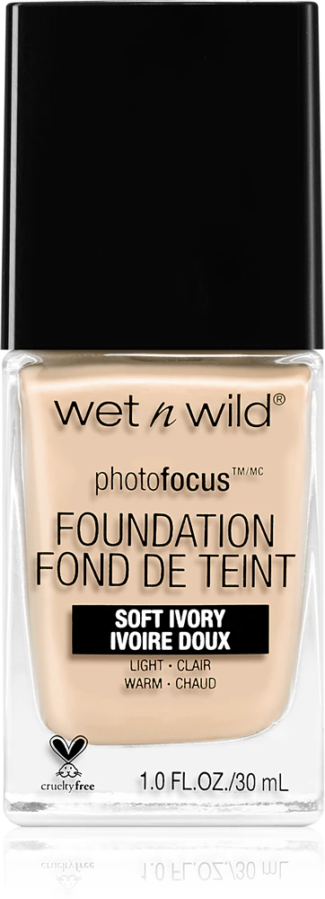 Wet n Wild Photo Focus mattifying make-up fluid Farbton Soft Ivory 30 ml